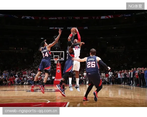 NBA奇才年轻核心单挑命中关键后仰：崛起之路